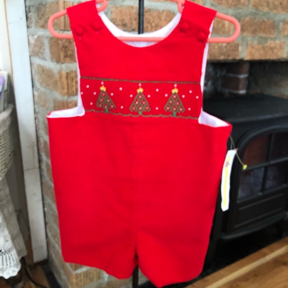 NWT Castle & Crowns Toddler Boys Christmas Jon Jon size 4T - Picture 8 of 8
